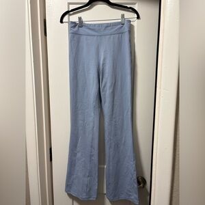 Light Blue Flare Leggings